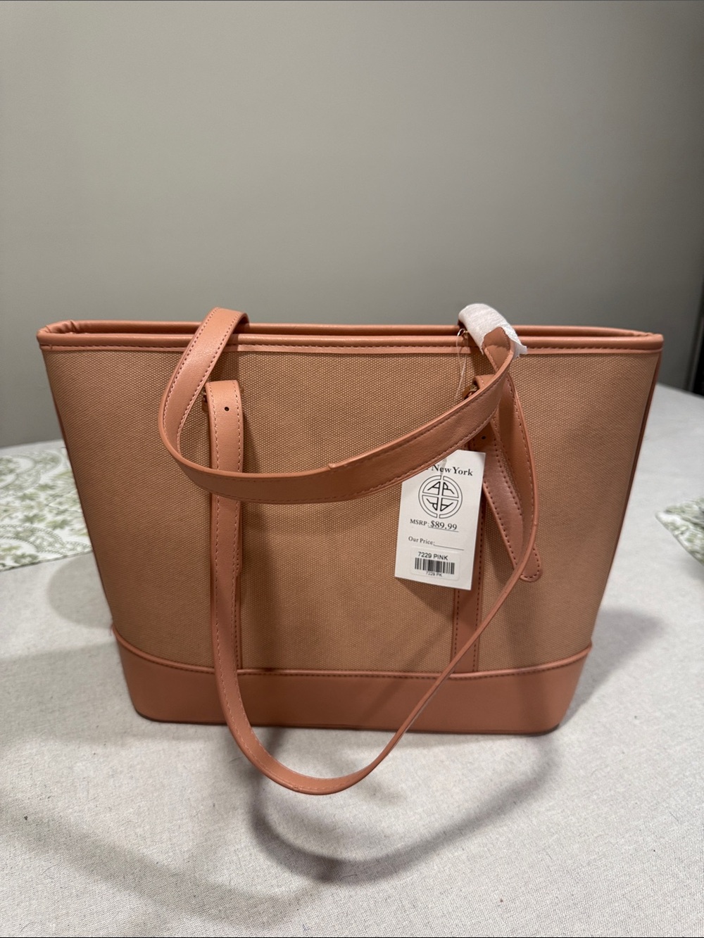 Peach Everyday Tote Bag -
